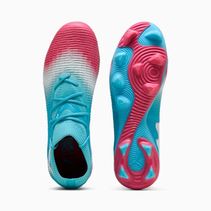 Puma Future 8 Match Rechrge FG/AG Mavi Erkek Krampon - 4