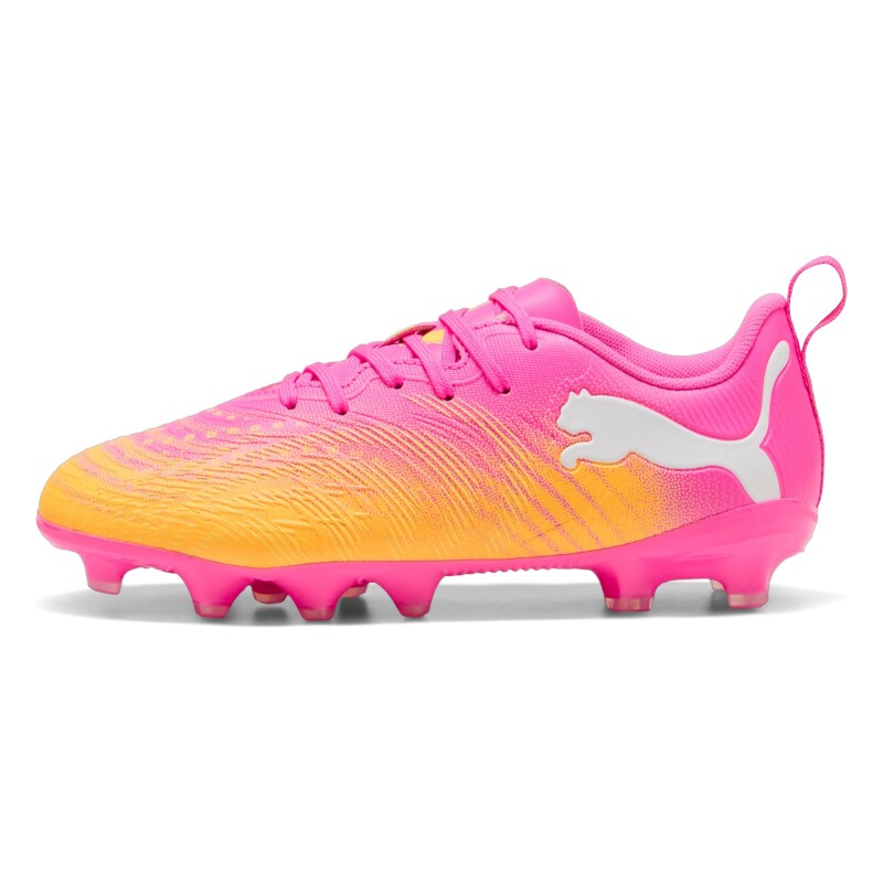 Puma Future 9 Play Fg/Ag Pembe Çocuk Krampon - 2