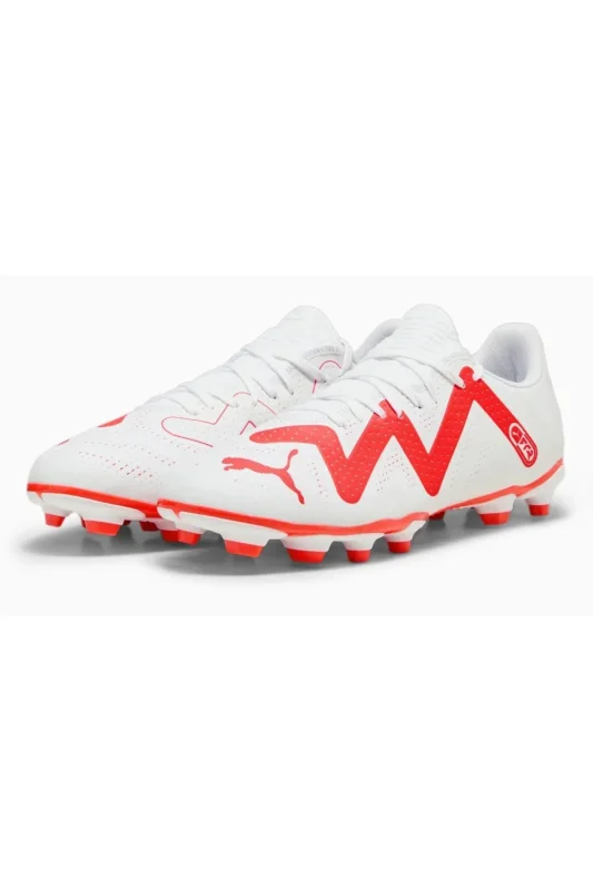 Puma FUTURE PLAY FG/AG BEYAZ Erkek Krampon - 4
