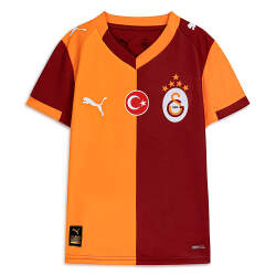 Puma GALATASARAY 25/26 İç Saha Sarı-Kırmızı Çocuk Forma - 1