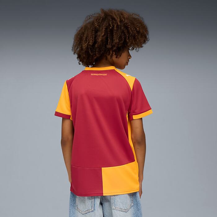 Puma GALATASARAY 25/26 İç Saha Sarı-Kırmızı Çocuk Forma - 4