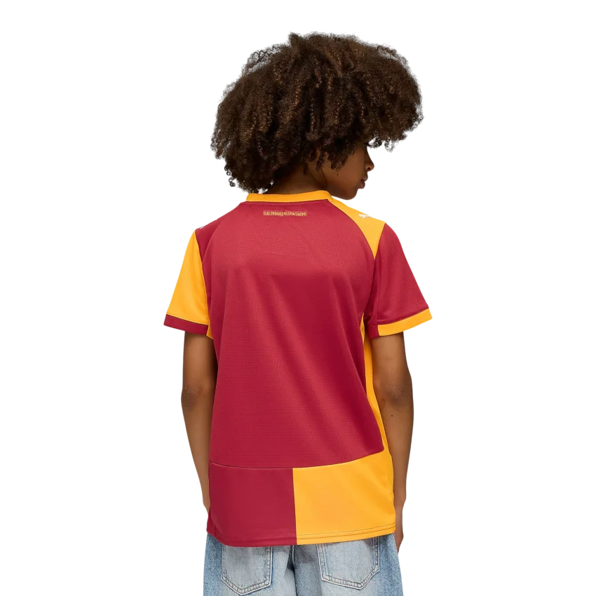 Puma GALATASARAY 25/26 İç Saha Sarı-Kırmızı Çocuk Forma - 4