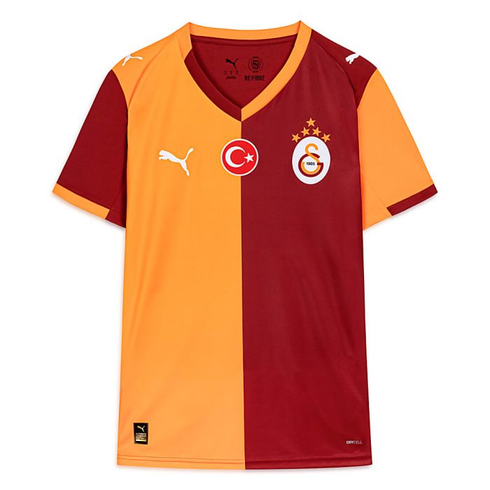 Puma GALATASARAY 25/26 İç Saha Sarı-Kırmızı Erkek Forma - 1