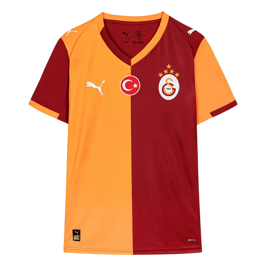 Puma GALATASARAY 25/26 İç Saha Sarı-Kırmızı Erkek Forma - 1