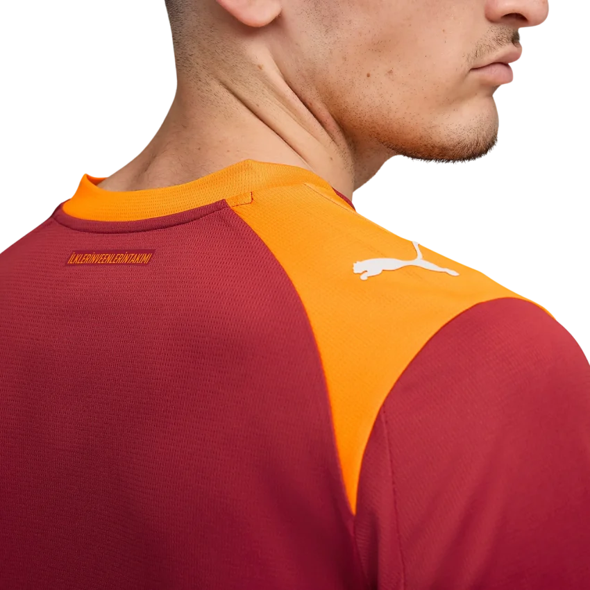 Puma GALATASARAY 25/26 İç Saha Sarı-Kırmızı Erkek Forma - 5