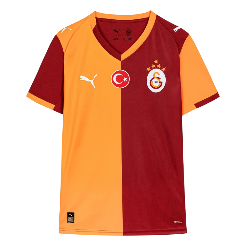Puma GALATASARAY 25/26 İç Saha Sarı-Kırmızı Erkek Forma - 1