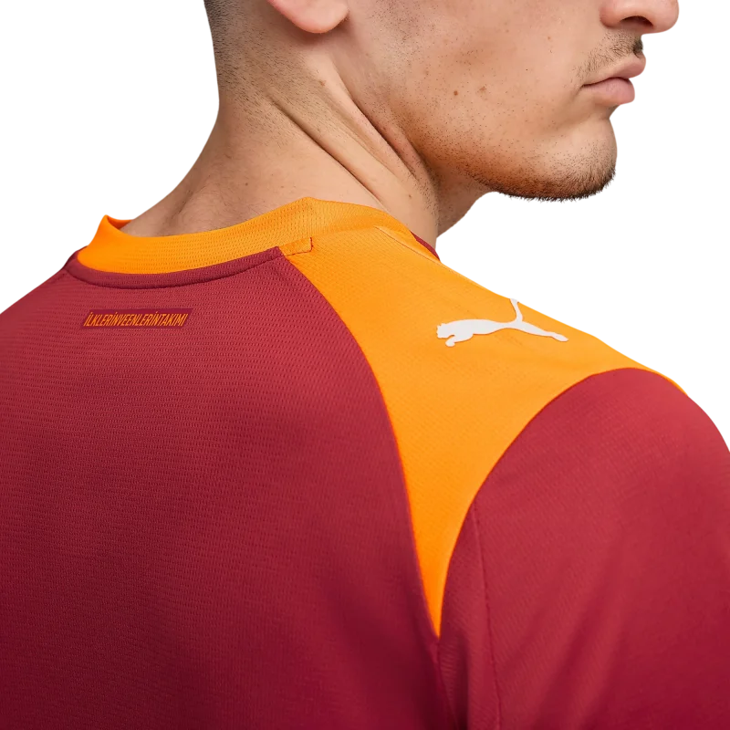 Puma GALATASARAY 25/26 İç Saha Sarı-Kırmızı Erkek Forma - 5