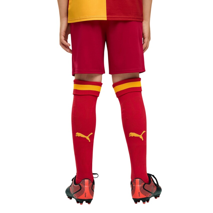 Puma Galatasaray 26/27 Futbol Sarı-Kırmızı Çocuk Şort - 2