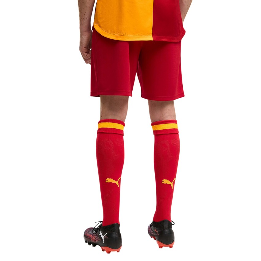 Puma Galatasaray 26/27 Futbol Sarı-Kırmızı Erkek Şort - 2
