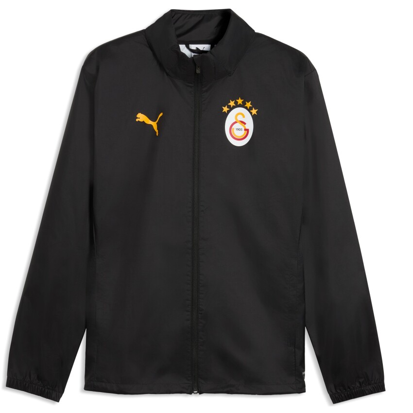 Puma Galatasaray All-Weather Jr Siyah Çocuk Yağmurluk - 1