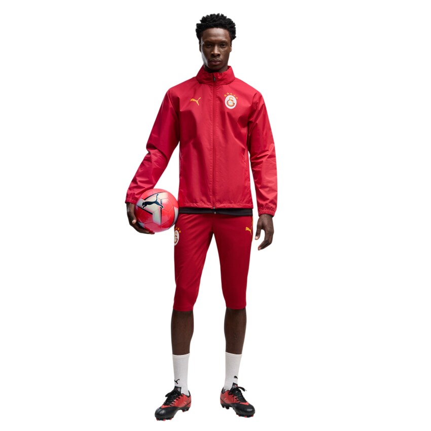 Puma Galatasaray All-Weather Sarı-Kırmızı Erkek Yağmurluk - 3