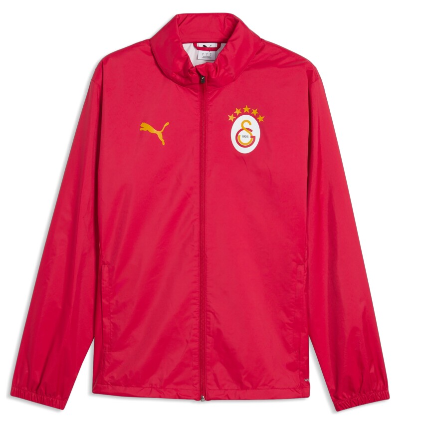 Puma Galatasaray All-Weather Sarı-Kırmızı Erkek Yağmurluk - 4