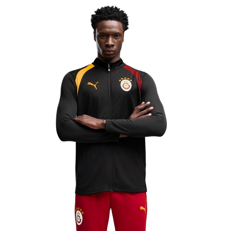 Puma Galatasaray Antrenman Siyah Erkek Eşofman Üstü - Puma
