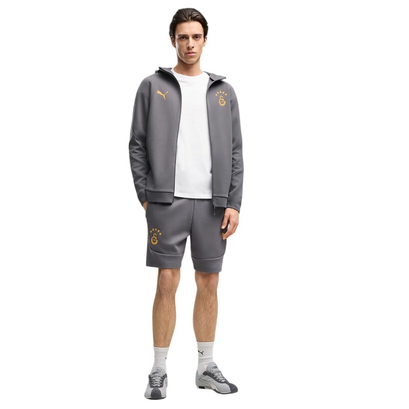 Puma Galatasaray Evostripe Gri Erkek Şort - 3