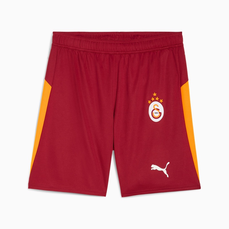 Puma Galatasaray Sarı-Kırmızı Erkek Şort - 1
