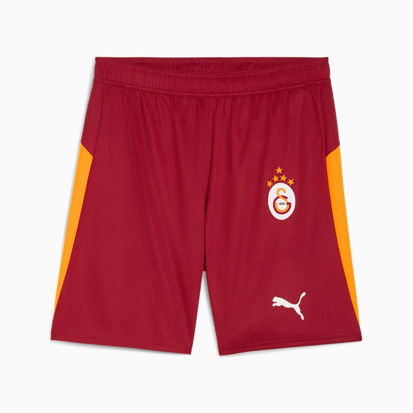Puma Galatasaray Sarı-Kırmızı Erkek Şort - 1