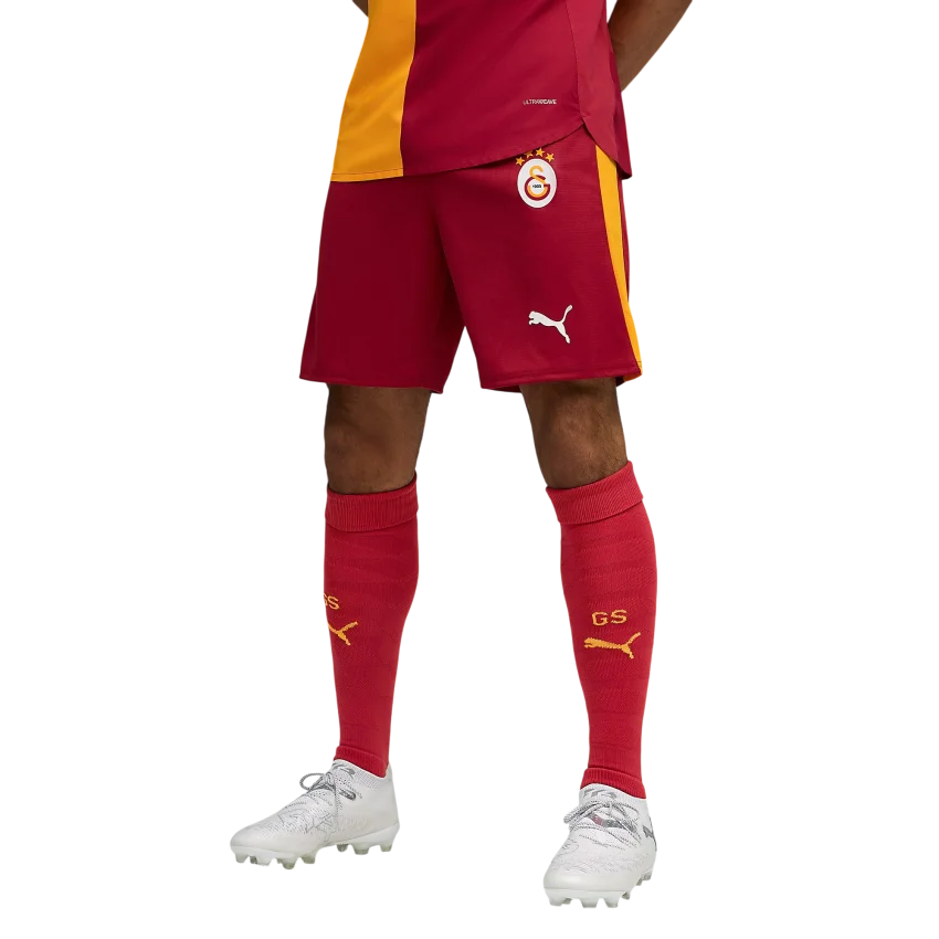 Puma Galatasaray Sarı-Kırmızı Erkek Şort - 1