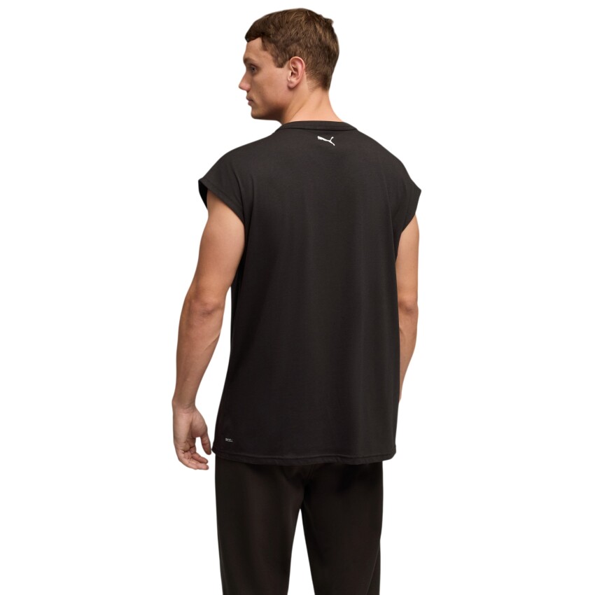 Puma Graphic Cutoff Tank Siyah Erkek Atlet - 2