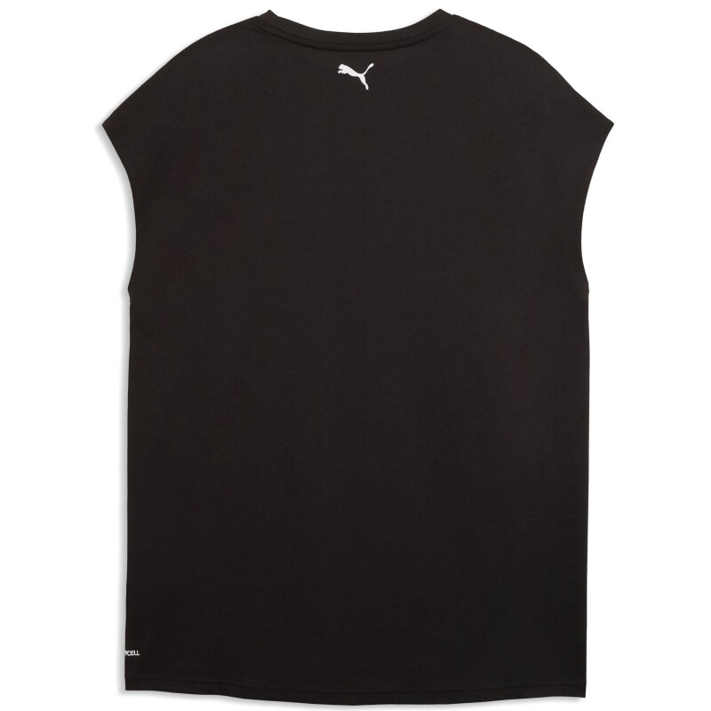 Puma Graphic Cutoff Tank Siyah Erkek Atlet - 5