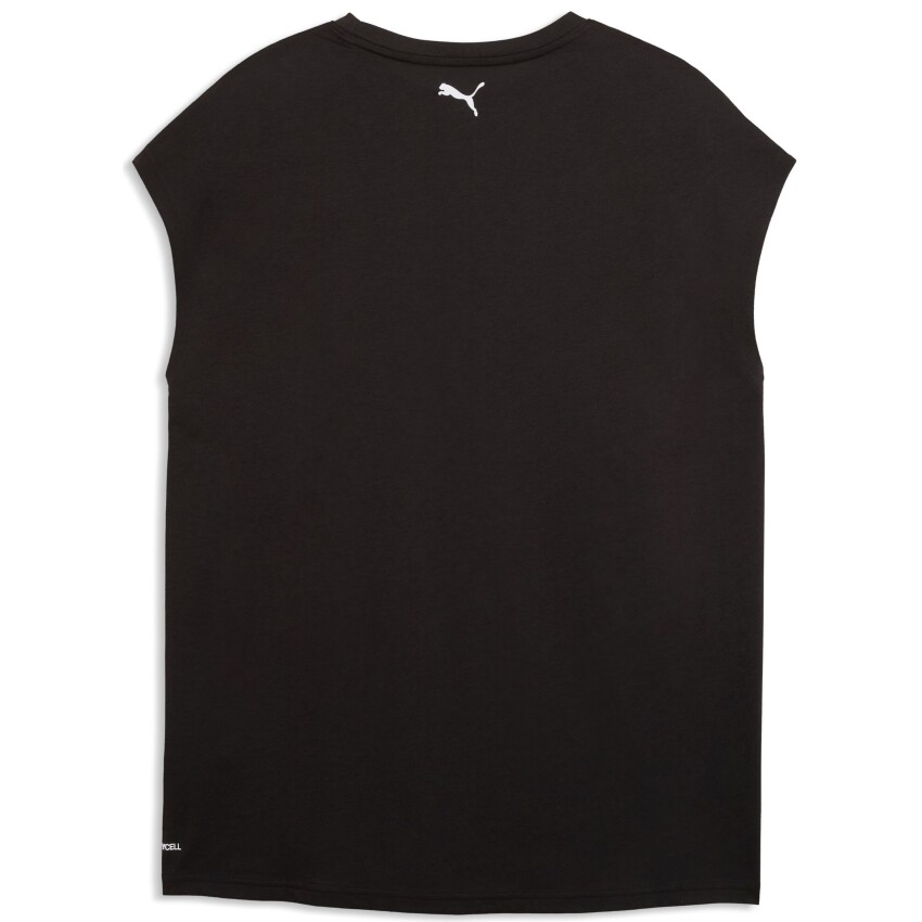Puma Graphic Cutoff Tank Siyah Erkek Atlet - 5