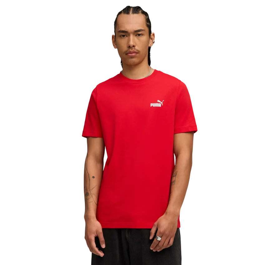 Puma Graphic Kırmızı Erkek Tshirt - 1