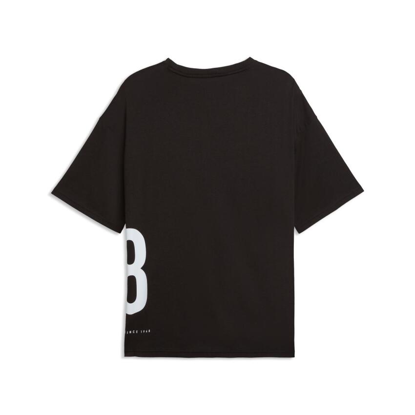 Puma Graphic Oversized Siyah Erkek Tshirt - 2