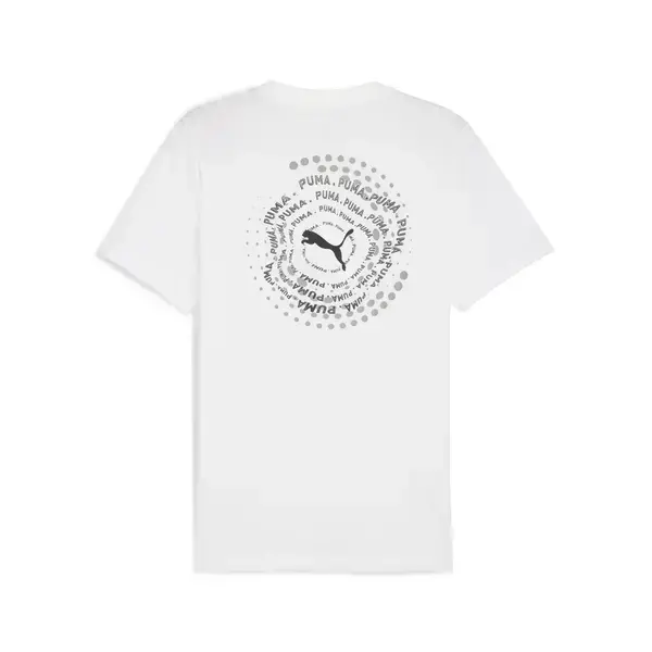 Puma Graphic Tee Beyaz Erkek Tshirt - 4