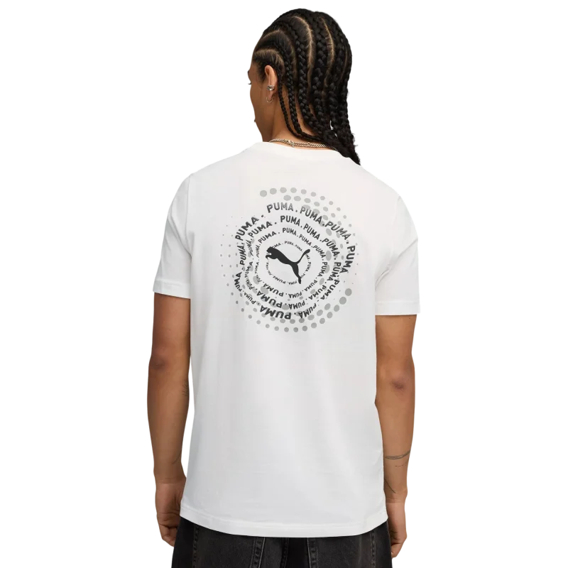 Puma Graphic Tee Beyaz Erkek Tshirt - 2