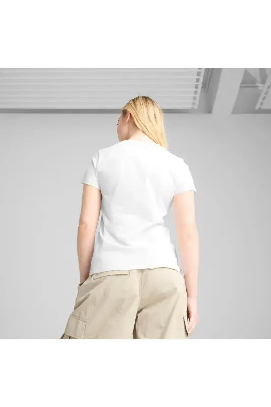 Puma Graphics Floral Cat Logo Tee Kadın Tshirt - 2