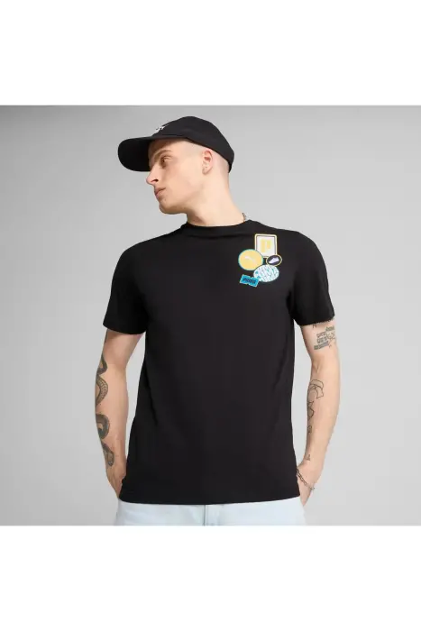 Puma Graphics Icon Tee Erkek Tshirt - 1