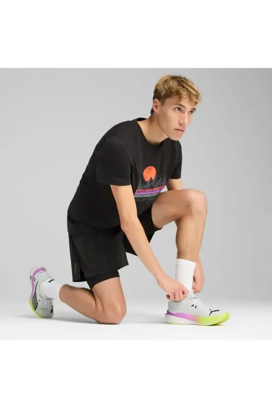 Puma Graphics Outdoor Unisex Erkek Tshirt - 4