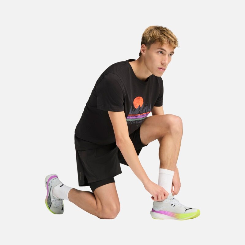 Puma Graphics Outdoor Unisex Erkek Tshirt - 3