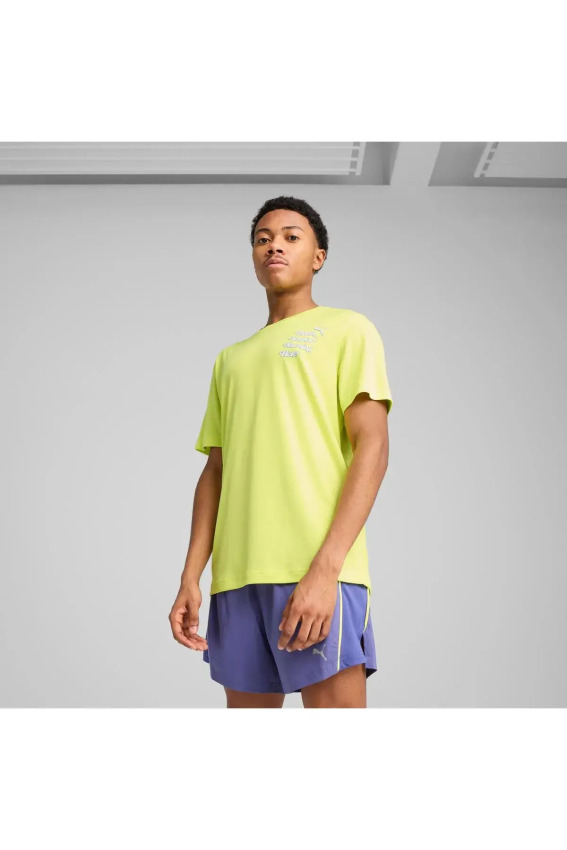 Puma Graphics Outdoor Unisex Erkek Tshirt - Puma