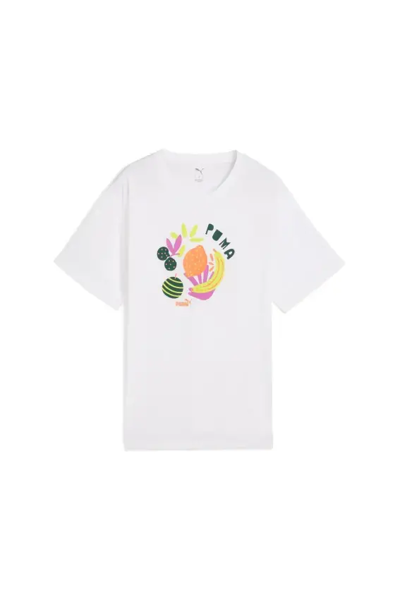 Puma Graphics Relaxed Fruity Tee Kadın Tshirt - 1