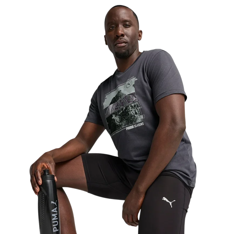 Puma Graphics Seasons Unisex Erkek Tshirt - 1
