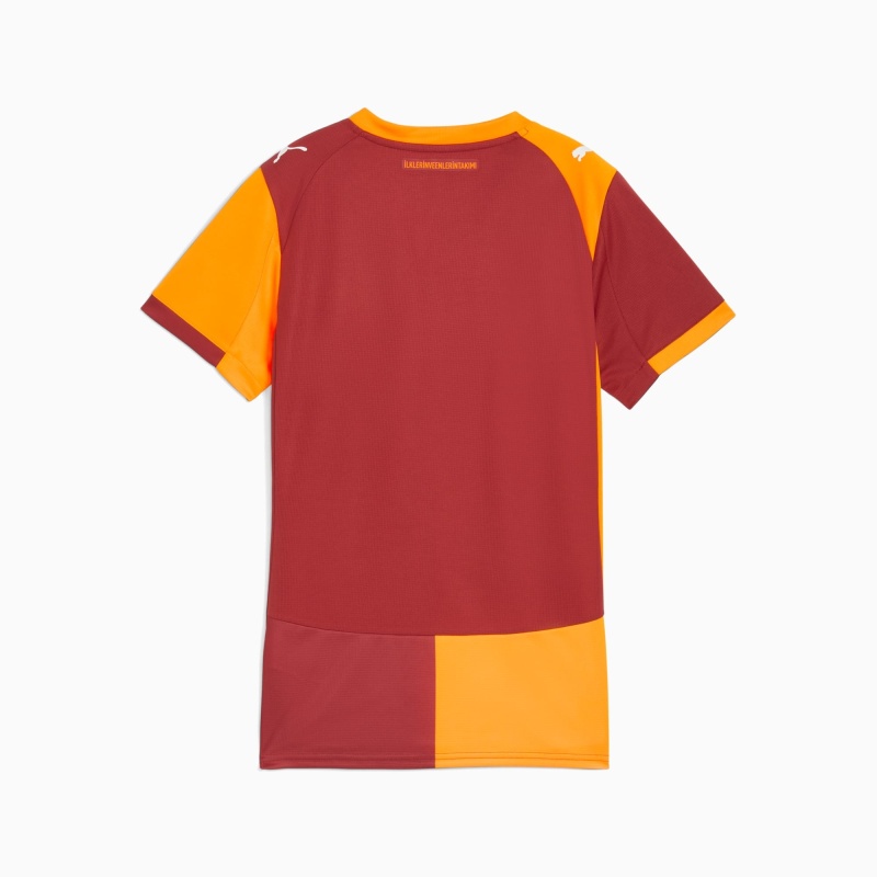 Puma GSK Home Jersey Rep. W w/o S Sarı-Kırmızı Kadın Forma - 2
