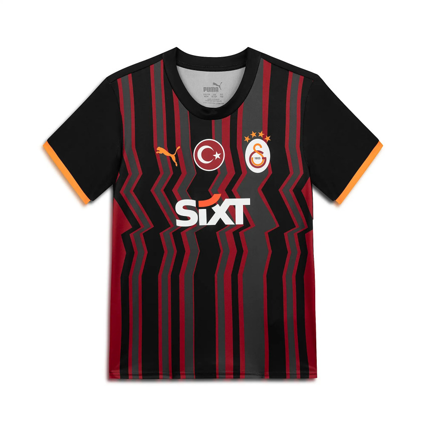 Puma GSK Third Jsy Replica Jr woS SİYAH Çocuk Forma - Puma
