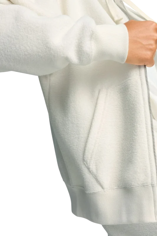 Puma Her Full-Zip Hoodie Gri Kadın Sweatshirt - 5