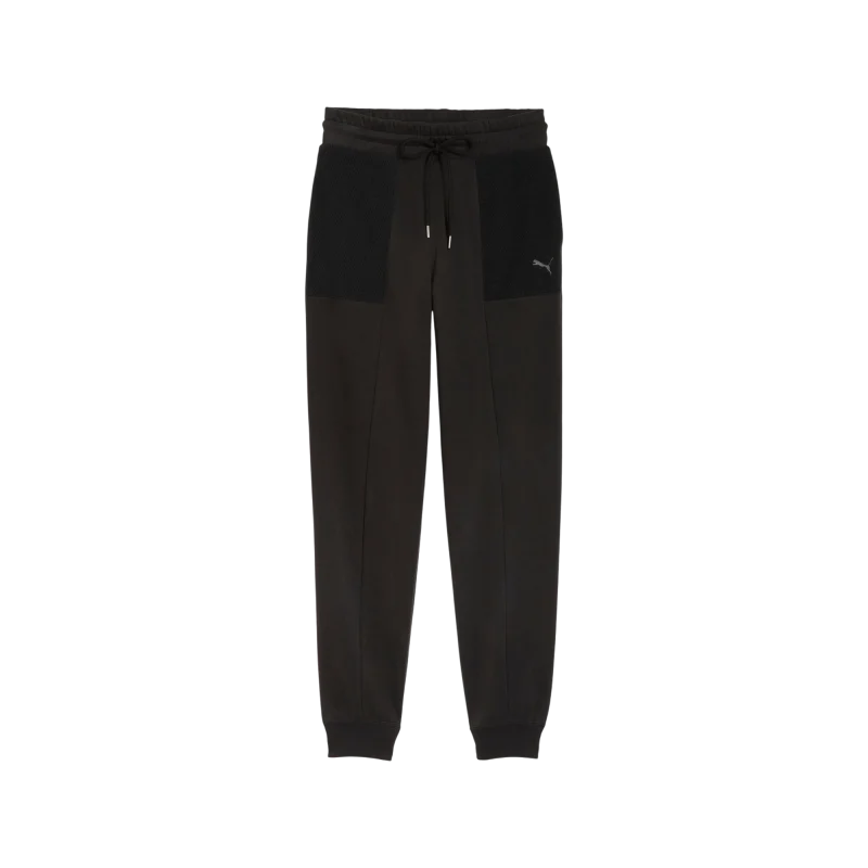 Puma Her High-Waist Siyah Kadın Eşofman Altı - 4