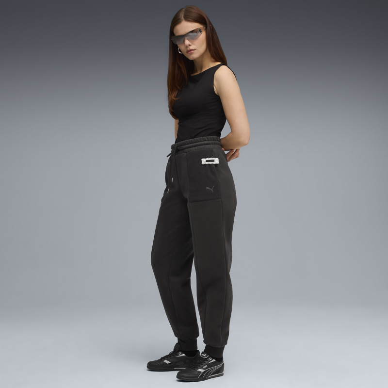 Puma Her High-Waist Siyah Kadın Eşofman Altı - 3