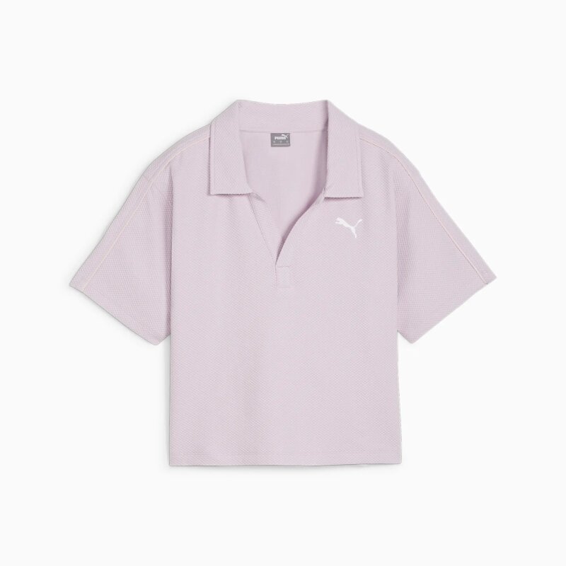 Puma HER Polo Mor Kadın Polo Tshirt - 4