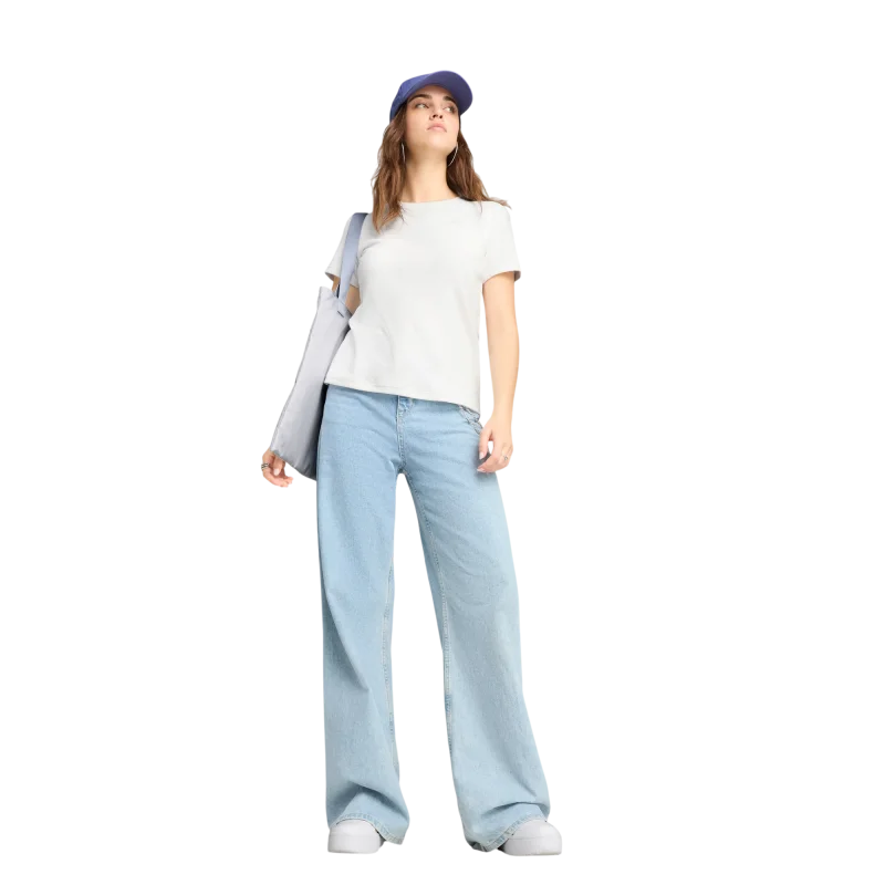 Puma Her Tee Beyaz Kadın Tshirt - 3