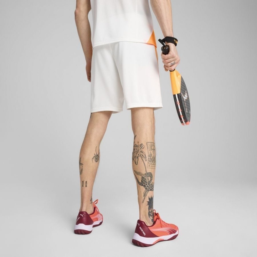 Puma Individual Padel Beyaz Erkek Şort - 2