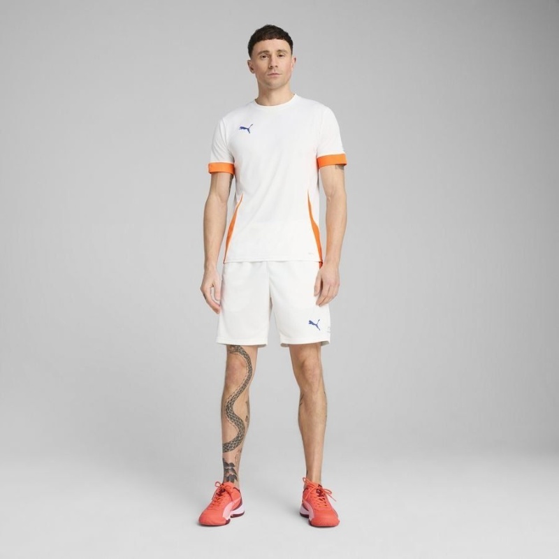 Puma Individual Padel Beyaz Erkek Şort - 4