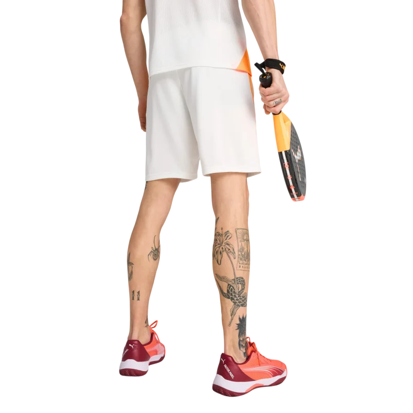 Puma Individual Padel Beyaz Erkek Şort - 2