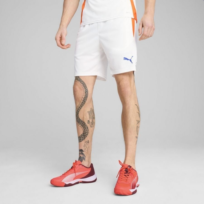Puma Individual Padel Beyaz Erkek Şort - 1