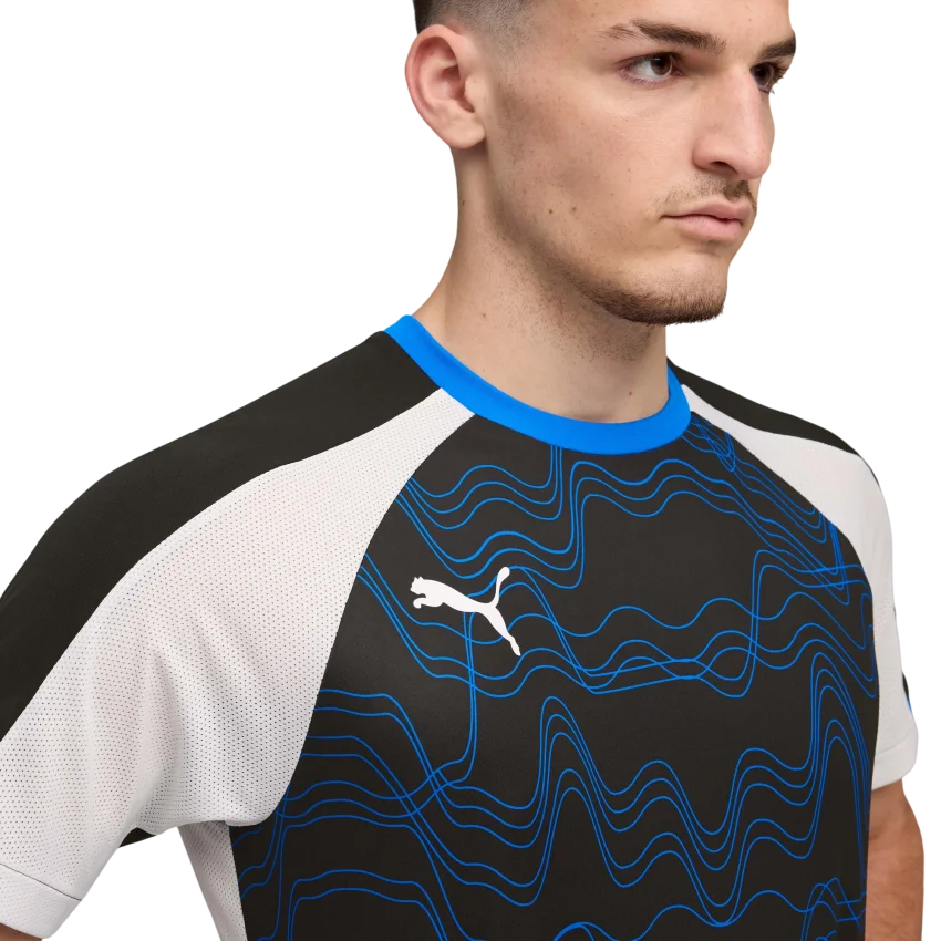 Puma IndividualLiga Graphic Siyah-Beyaz Erkek Forma - 2