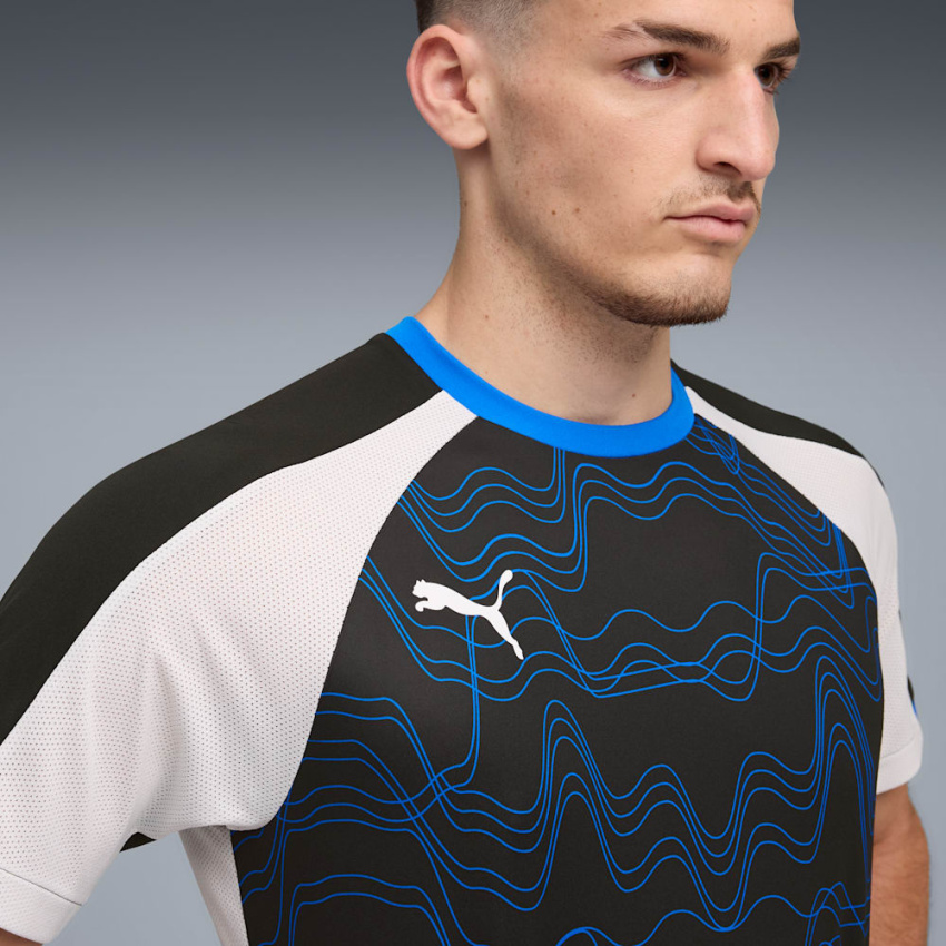 Puma IndividualLiga Graphic Siyah-Beyaz Erkek Forma - 2