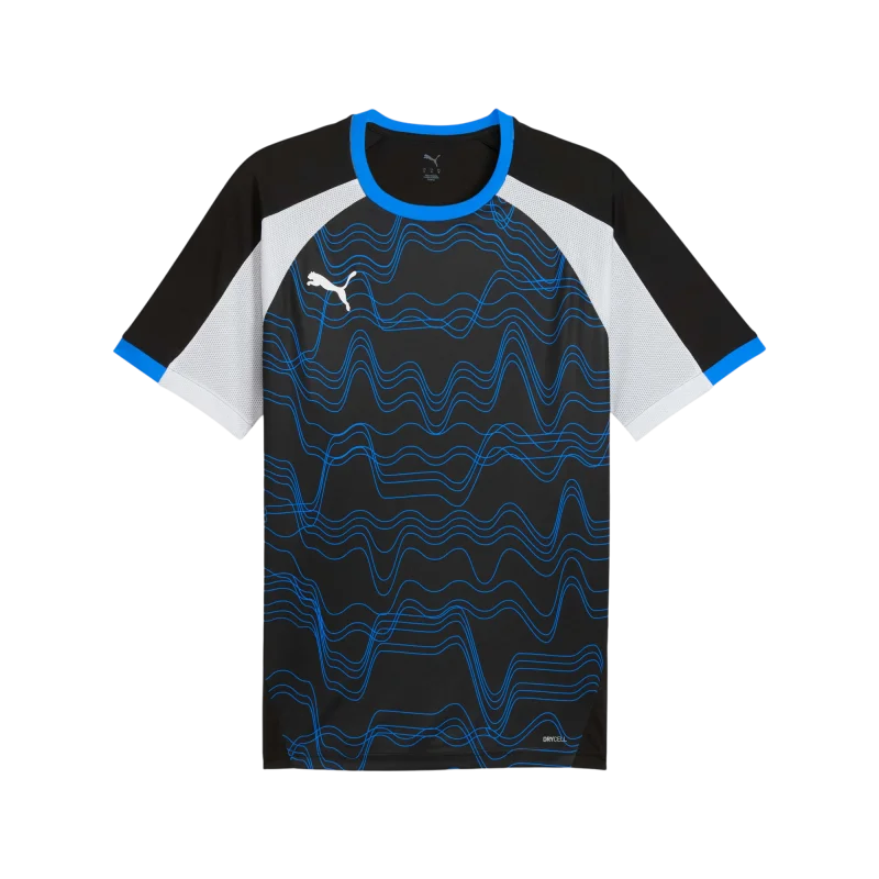 Puma IndividualLiga Graphic Siyah-Beyaz Erkek Forma - 6