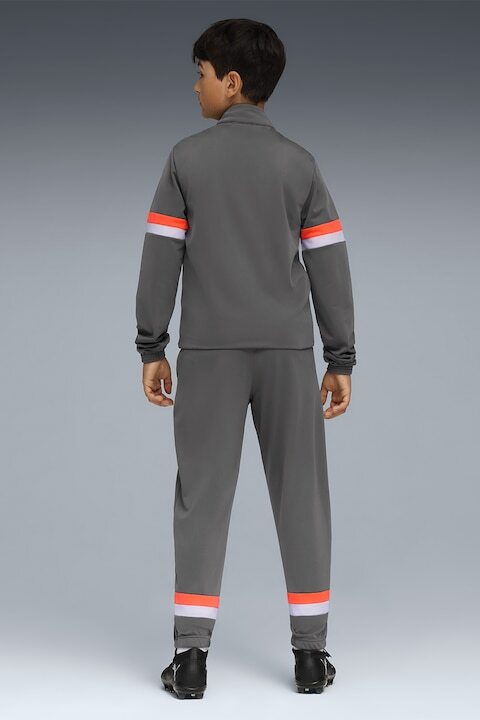 Puma IndividualRise Tracksuit Jr Gri Çocuk Eşofman Takımı - 2
